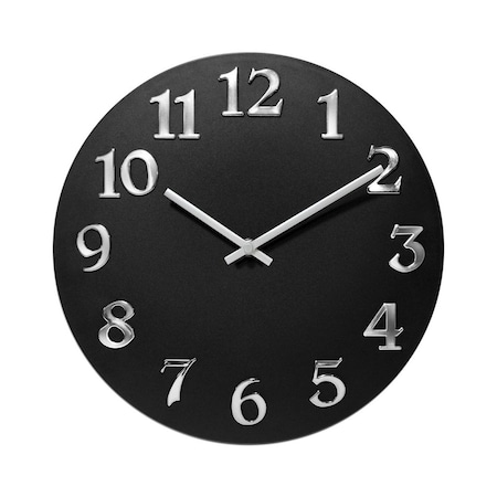 Infinity Instruments Vogue, Black, Clock 13392BK